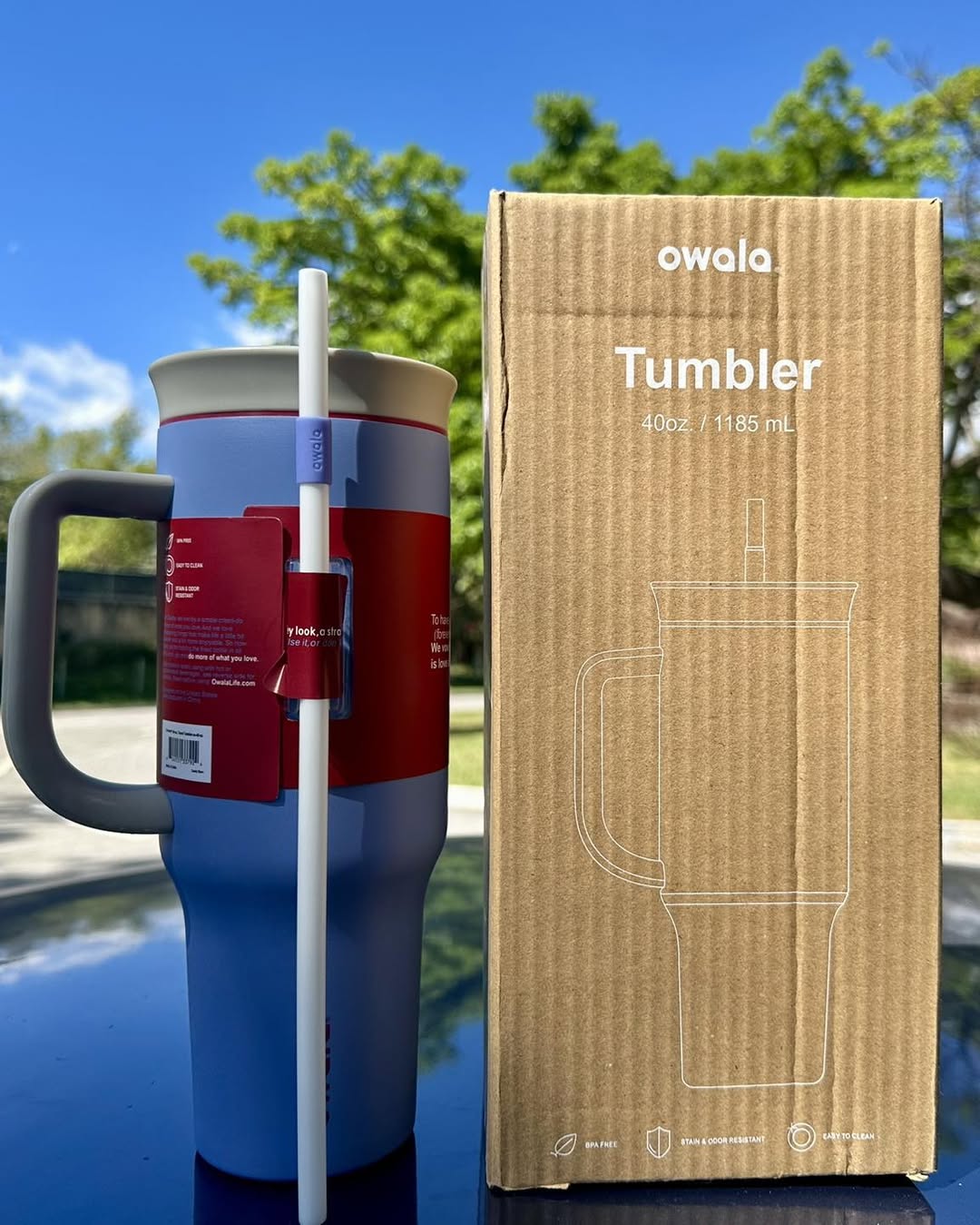 OWALA-40oz Tumbler (Azul)